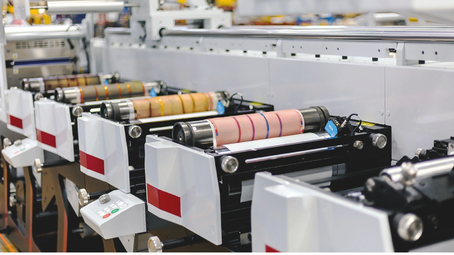 impresión flexográfica para etiquetas industriales